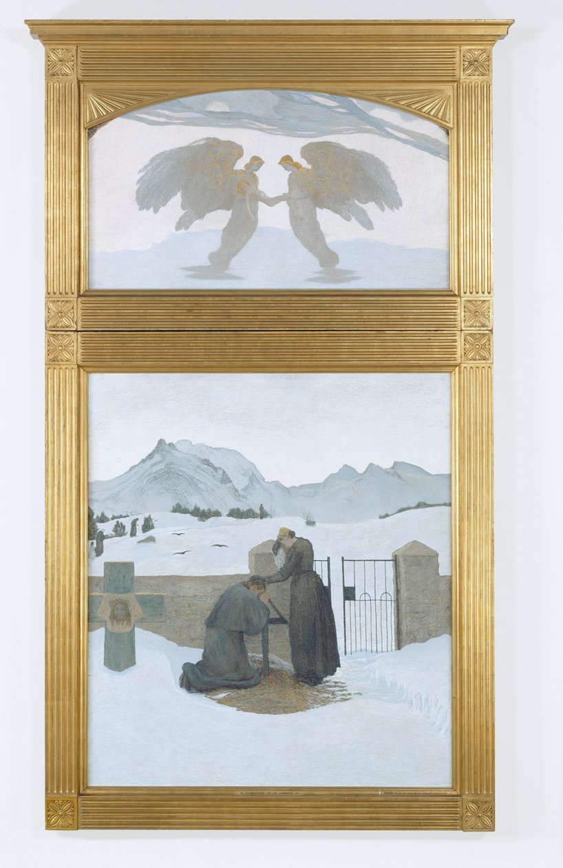 Religieuze troost, 1897 door Giovanni Segantini