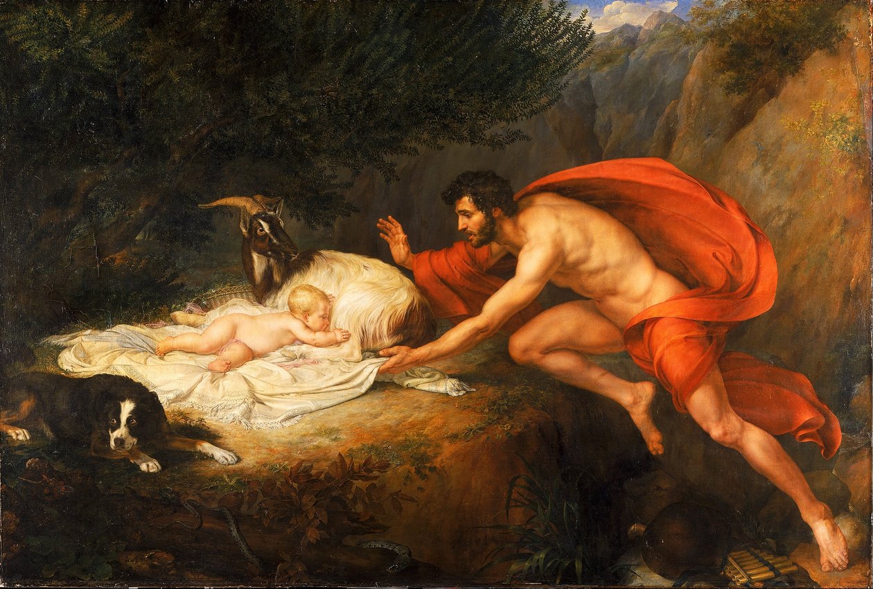 De vondst van Aesculapius door Giovanni Tognolli