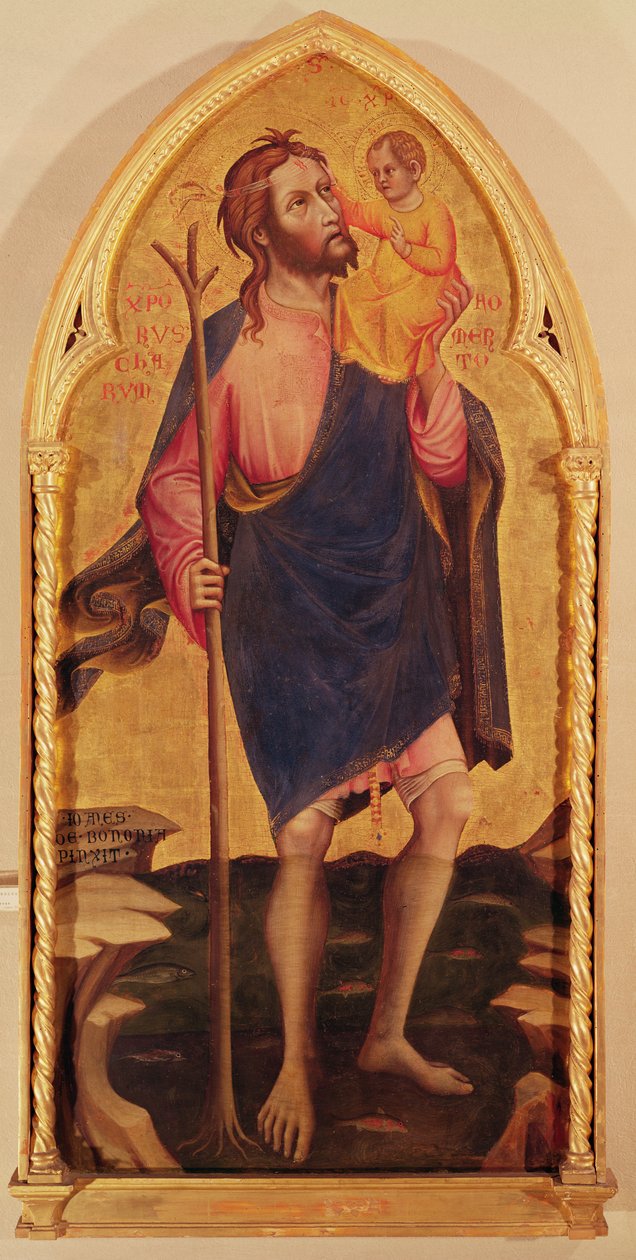 Sint Christoffel door Giovanni da Bologna