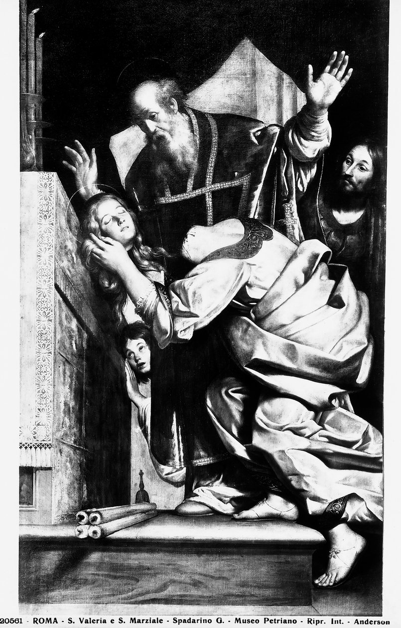 St. Valerie en St. Martial door Giovanni Antonio Galli