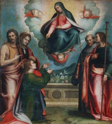 De Madonna van de Gordel door Giovanni Antonio Sogliani