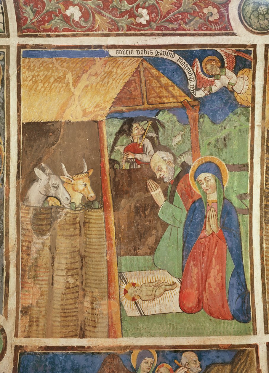 De Geboorte, c.1480 door Giovanni Baleison