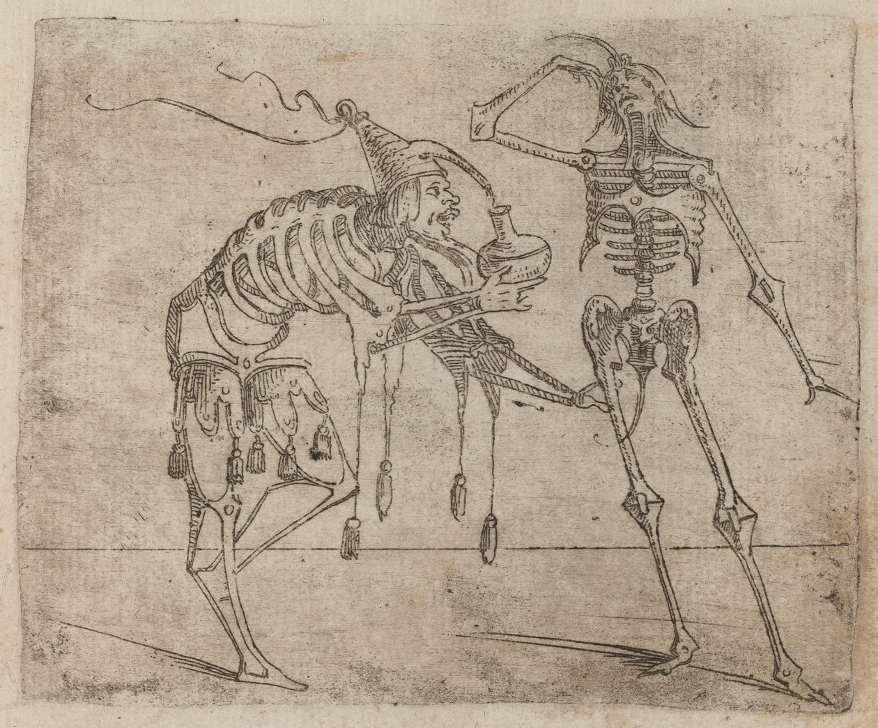 Uit "Bizzarie di varie Figure" door Giovanni Battista Bracelli