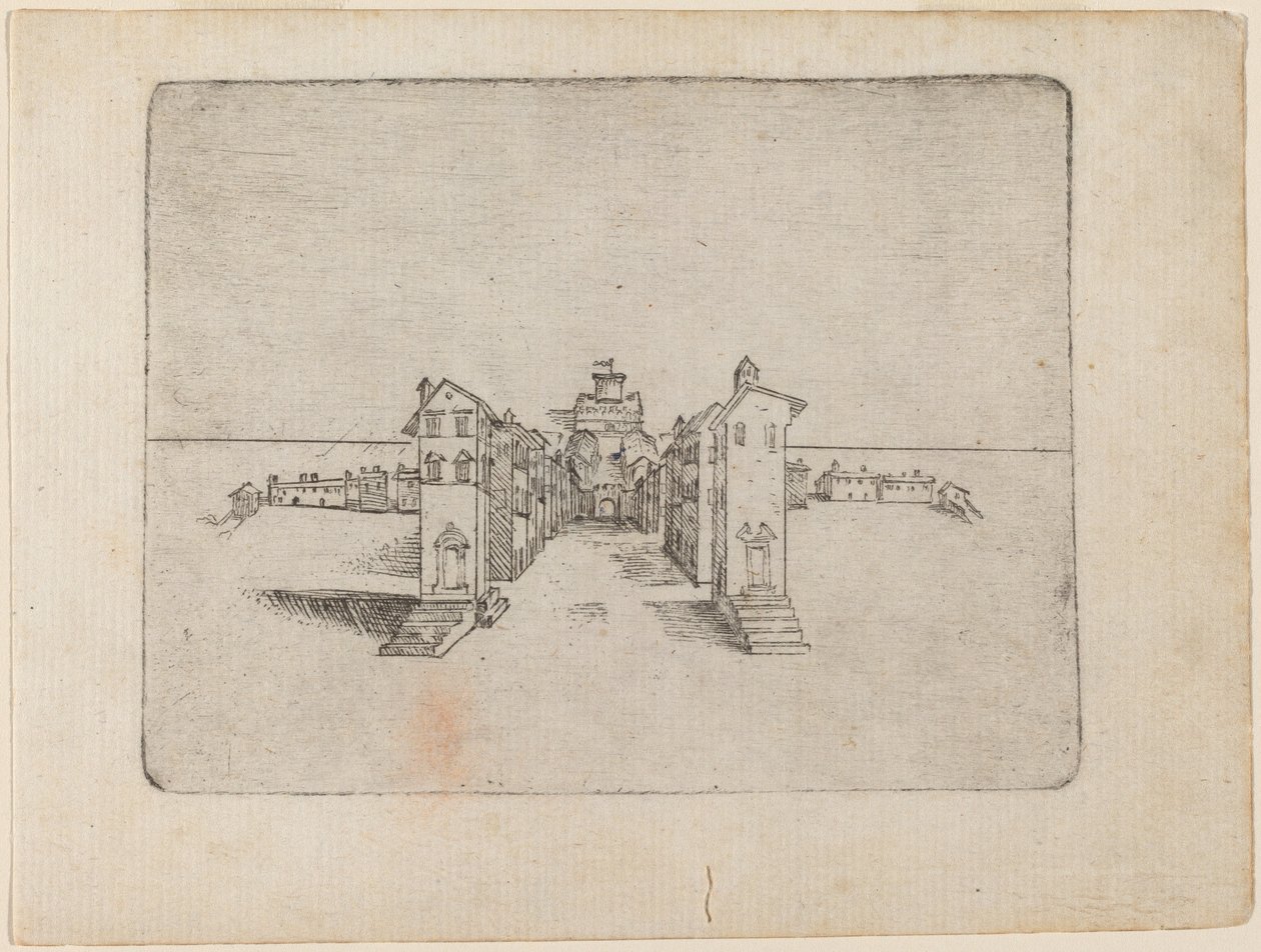 Uit "Bizzarie di varie Figure" door Giovanni Battista Bracelli