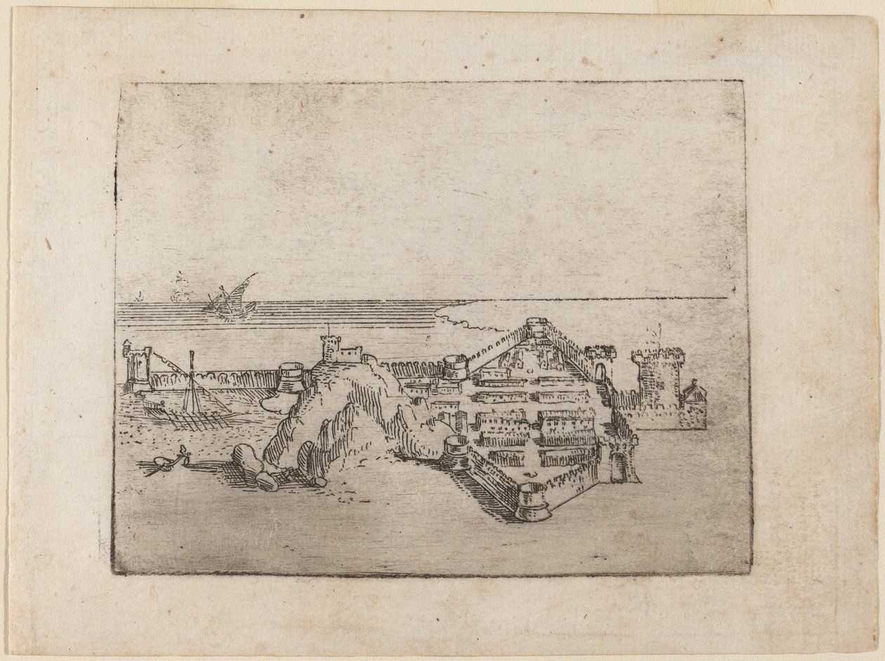 Uit "Bizzarie di varie Figure" door Giovanni Battista Bracelli