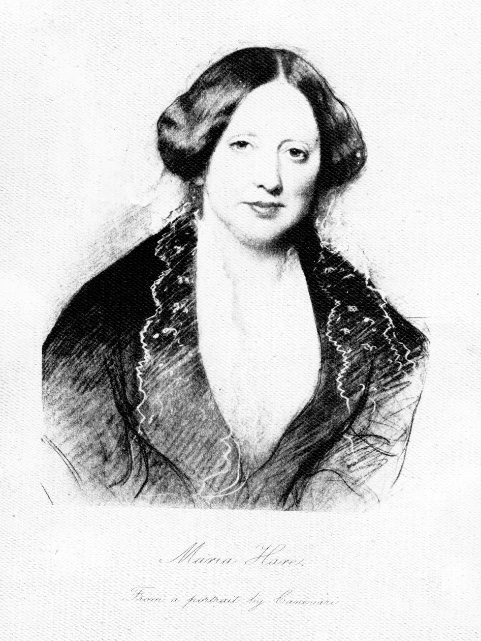 Maria Hare (gravure) door Giovanni Battista Canevari