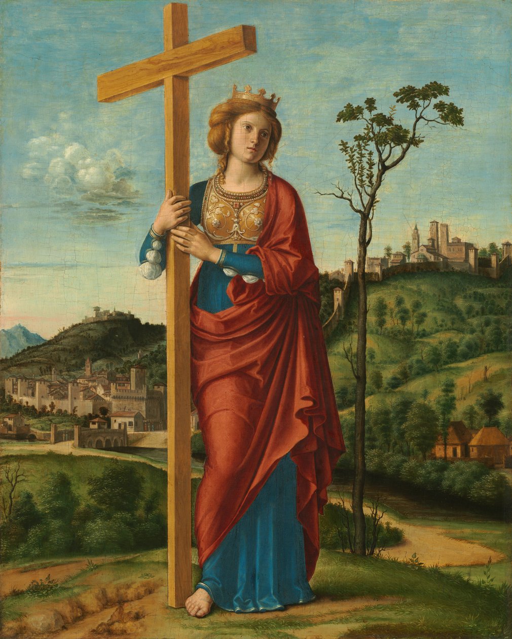 Sint Helena, ca. 1495 door Giovanni Battista Cima da Conegliano