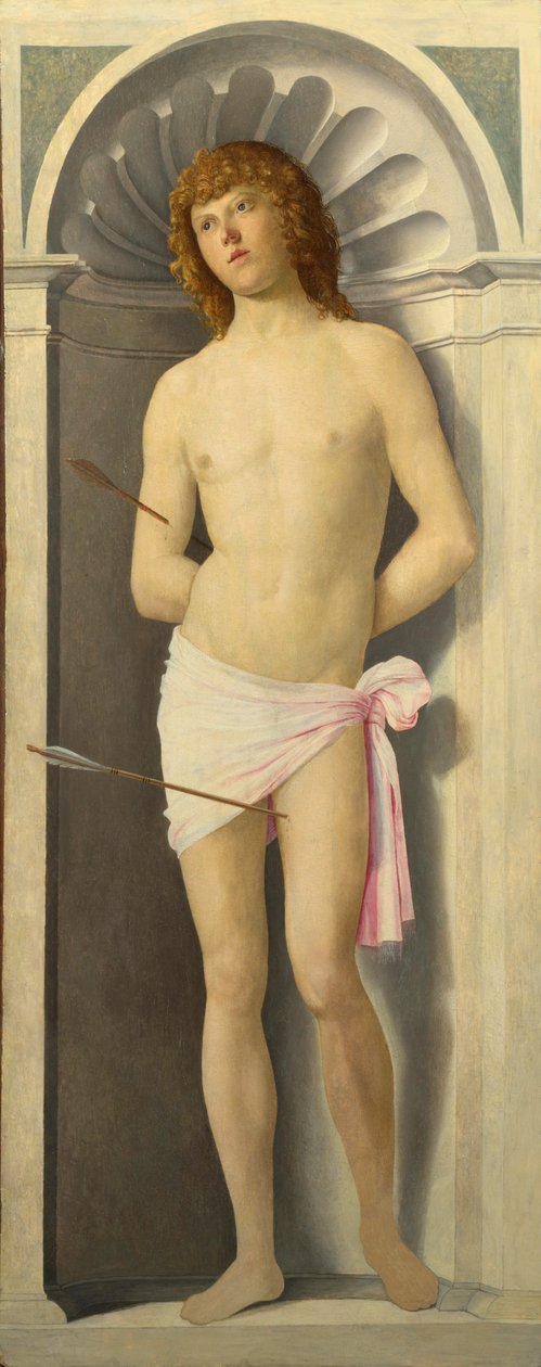 Sint Sebastiaan door Giovanni Battista Cima da Conegliano
