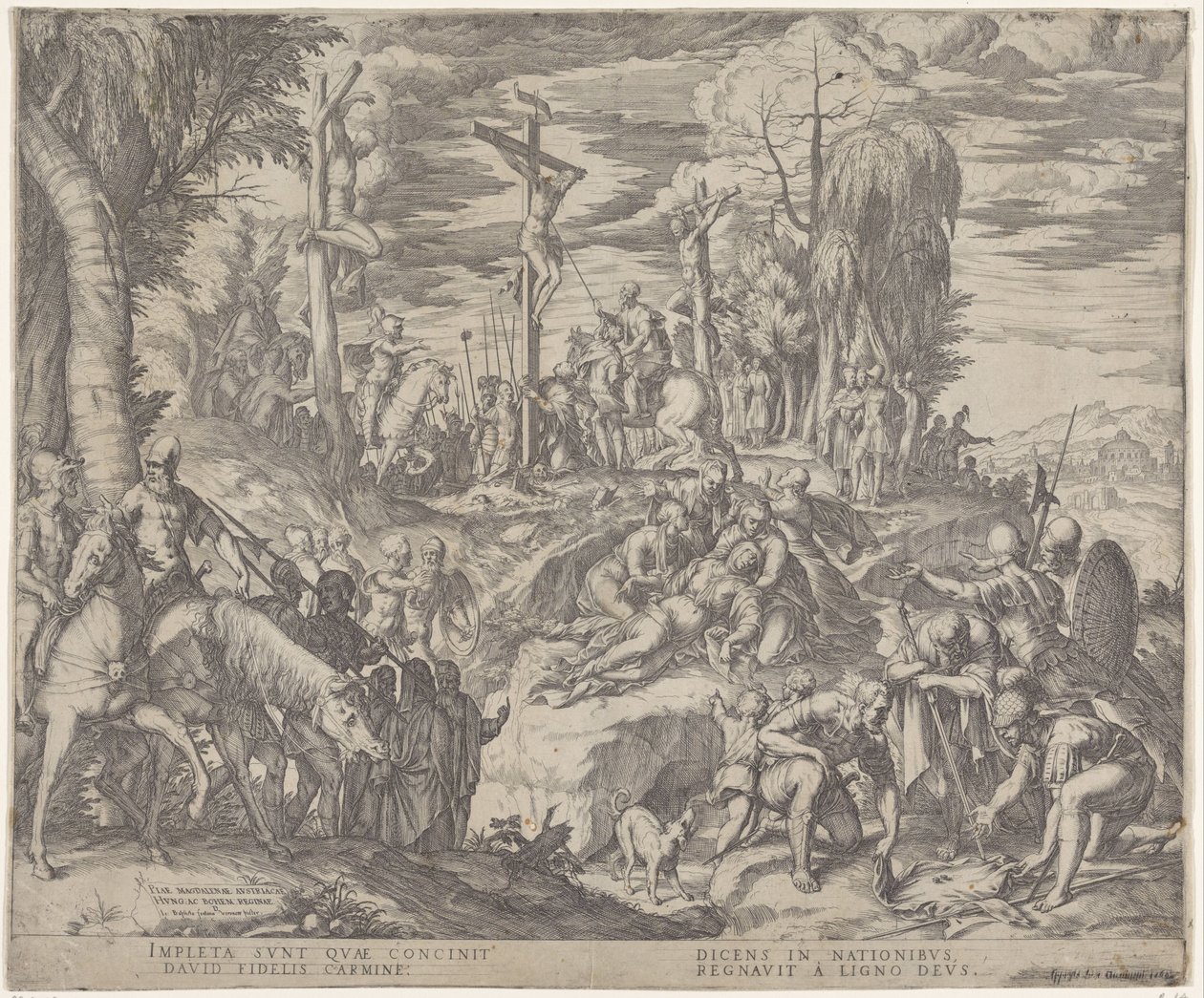Calvarieberg door Giovanni Battista Fontana
