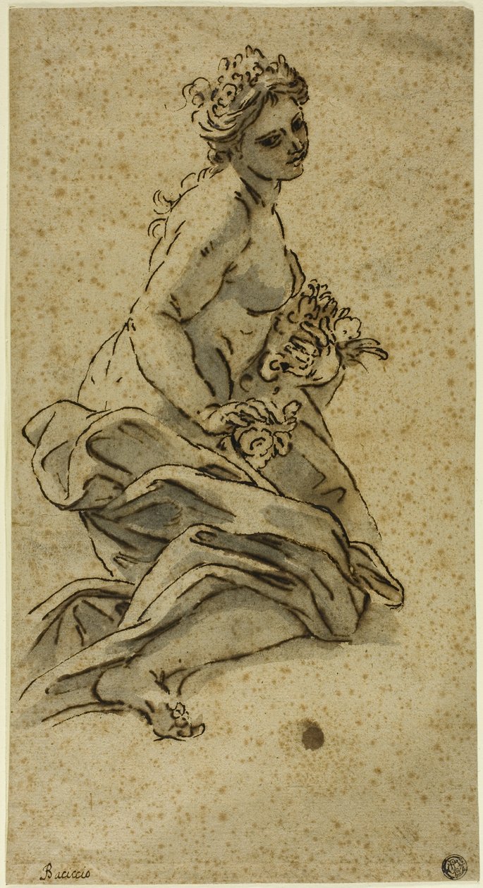 Flora door Giovanni Battista Gaulli