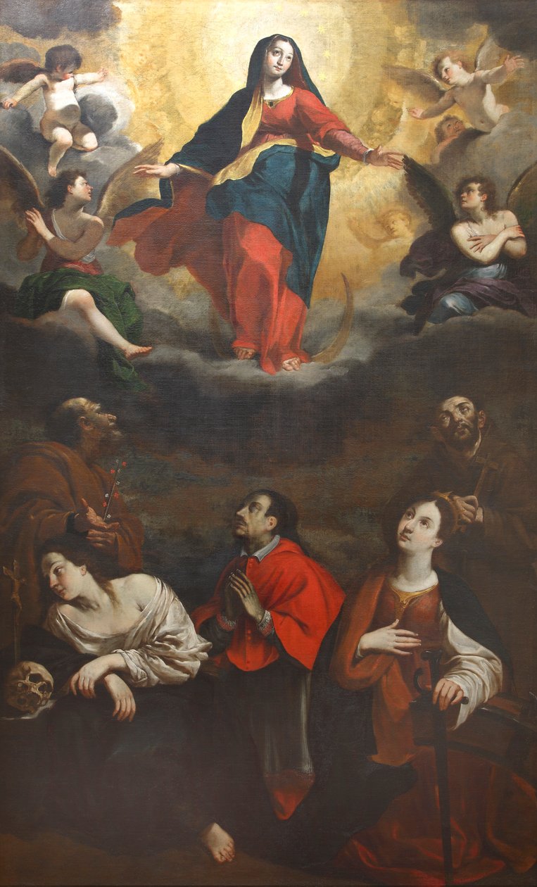 De Onbevlekte Ontvangenis van de Maagd door Giovanni Battista Mercati