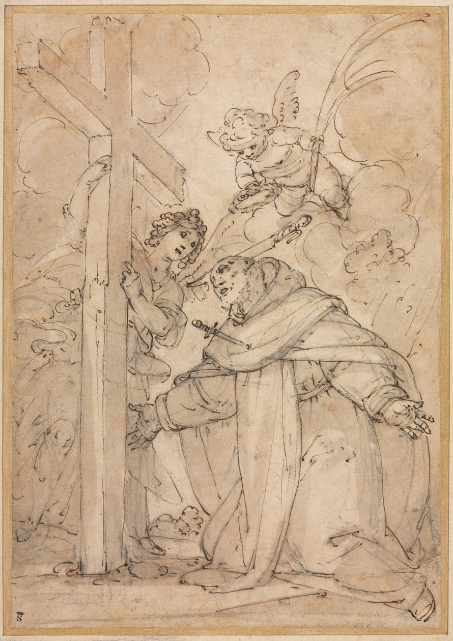 Sint Petrus Martelaar door Giovanni Battista Paggi