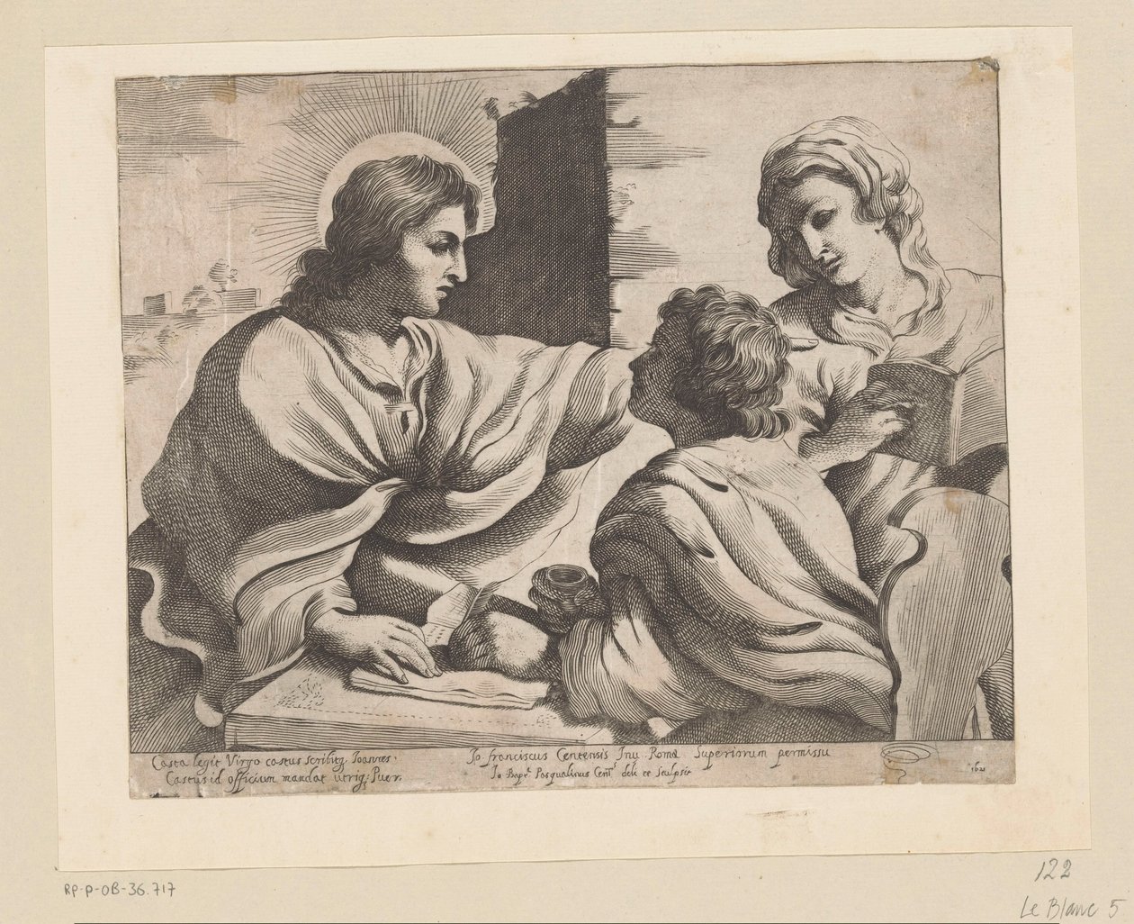 Johannes de Doper, Christus en Maria door Giovanni Battista Pasqualini