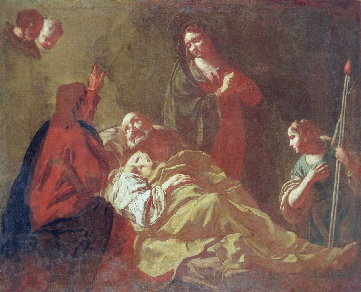 Dood van St. Joseph, c.1740 door Giovanni Battista Piazzetta
