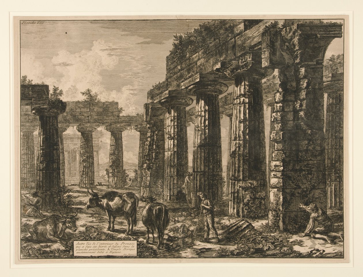 Autre Vue de l door Giovanni Battista Piranesi