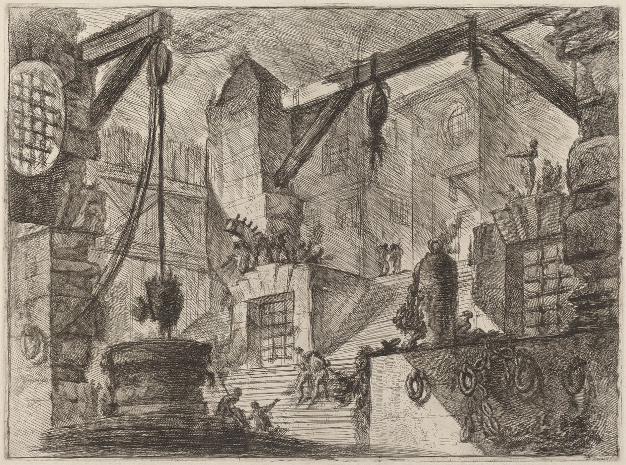 De put door Giovanni Battista Piranesi