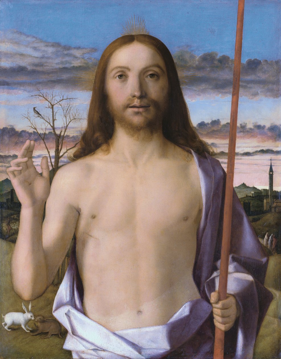 Christus Zegen door Giovanni Bellini
