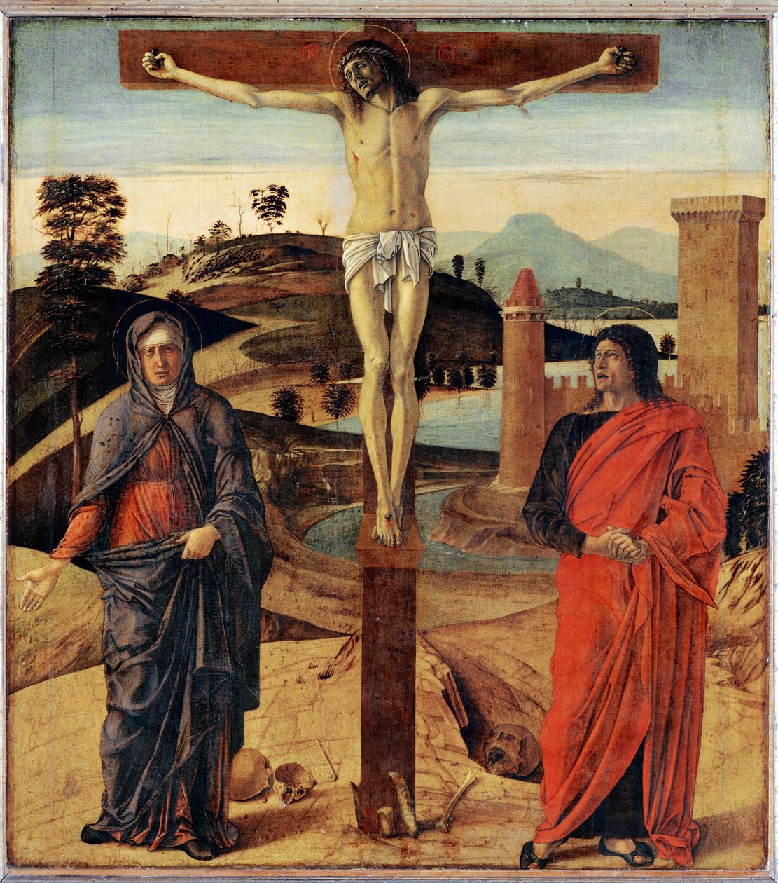 Le Calvaire - Golgota ... door Giovanni Bellini
