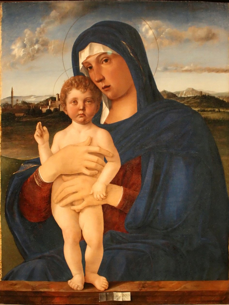 Madonna met kind (Madonna Contarini) door Giovanni Bellini