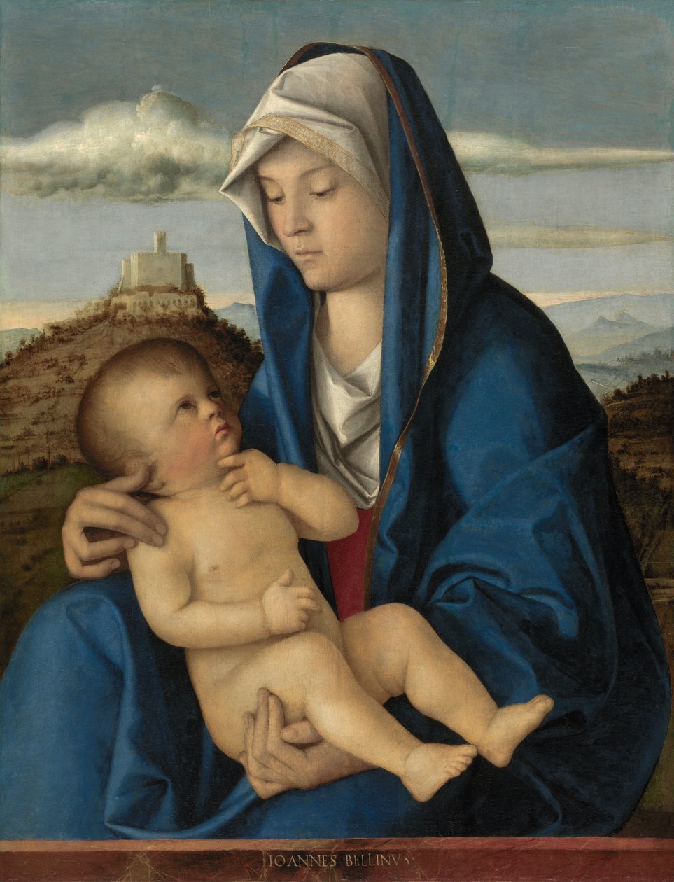 Madonna met kind door Giovanni Bellini