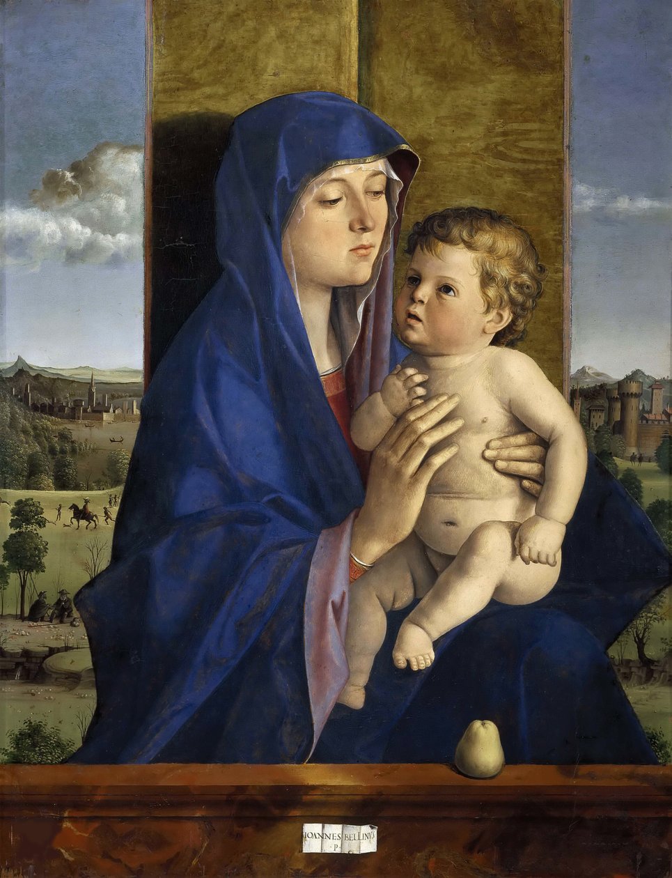 Madonna met Kind door Giovanni Bellini