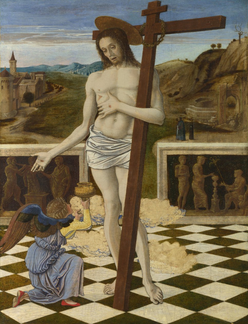 Het bloed van de Verlosser, ca. 1460 door Giovanni Bellini