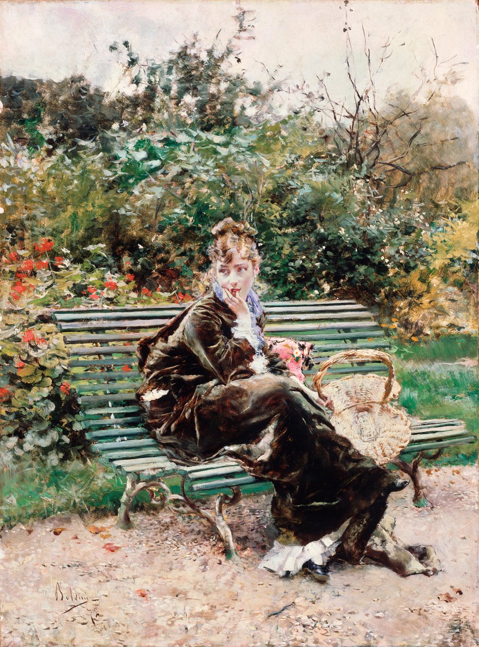 Hyde Park door Giovanni Boldini