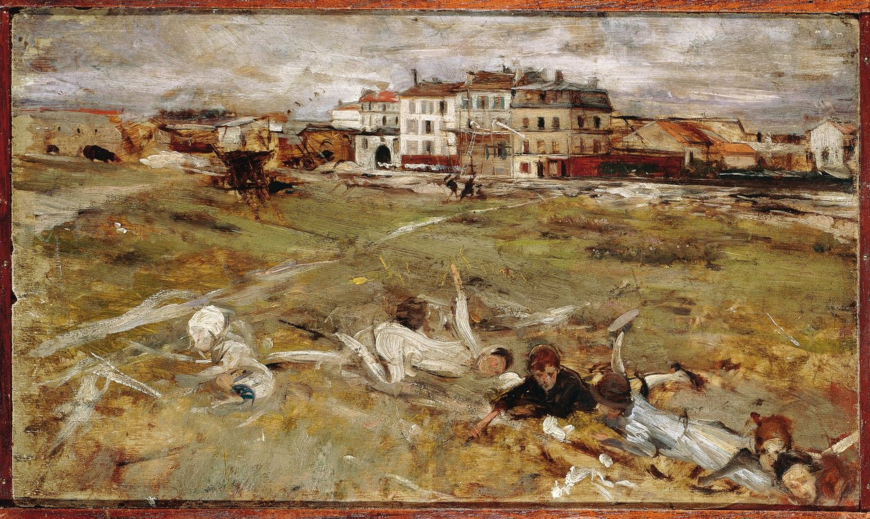 Italië, Parijse Voorstad door Giovanni Boldini