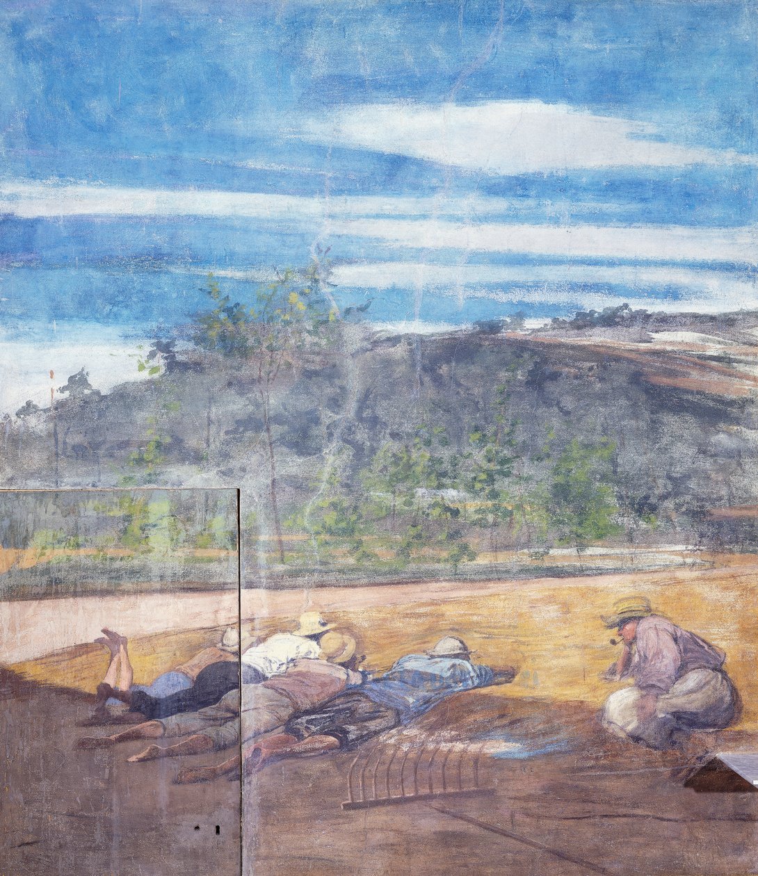 Boeren rusten door Giovanni Boldini