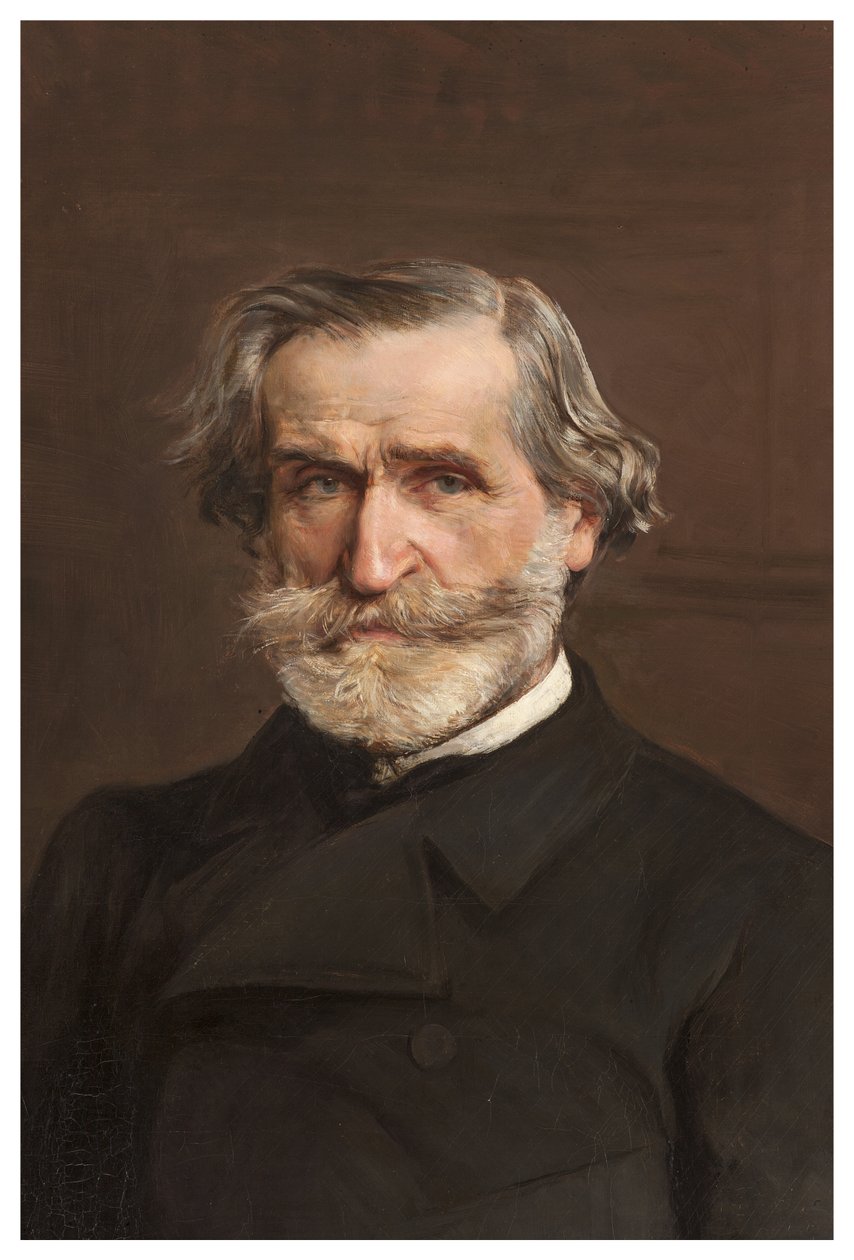 Portret van Giuseppe Verdi, 1886 door Giovanni Boldini
