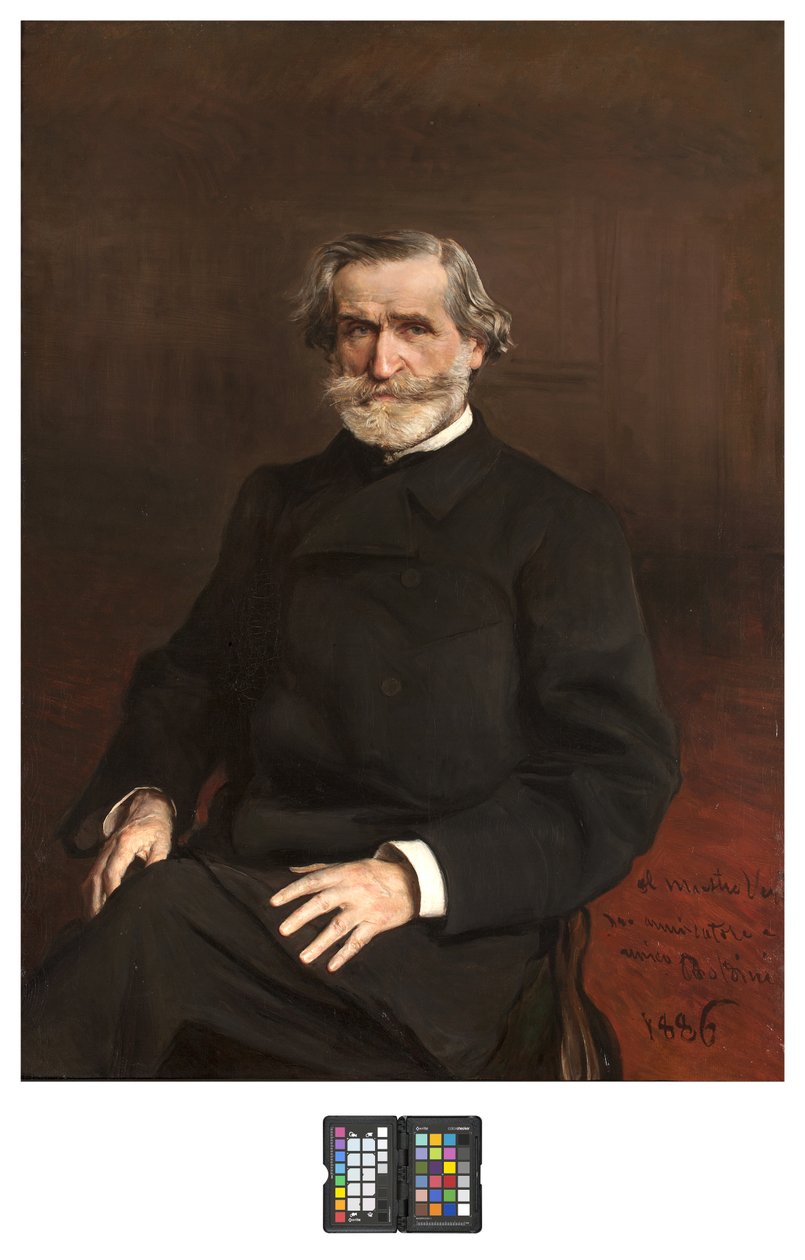 Portret van Giuseppe Verdi, 1886 door Giovanni Boldini