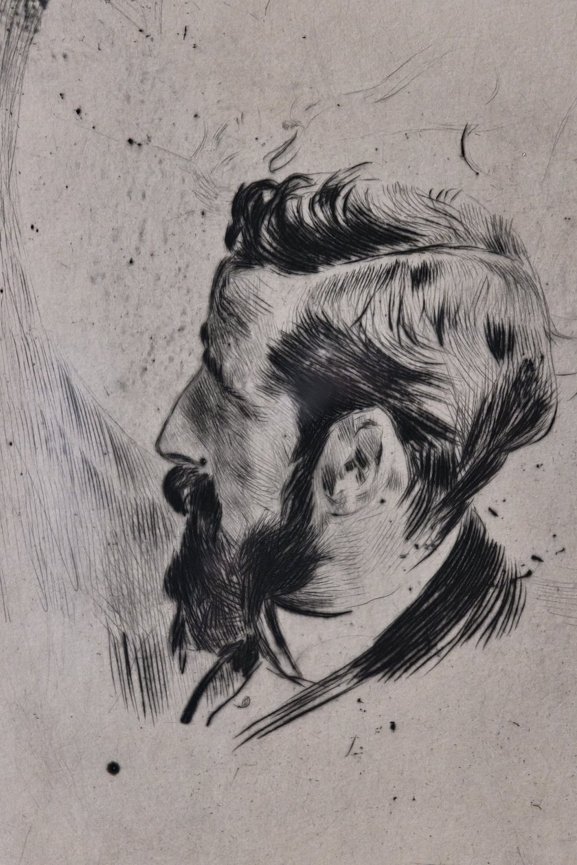 Portret van Paul Helleu door Giovanni Boldini