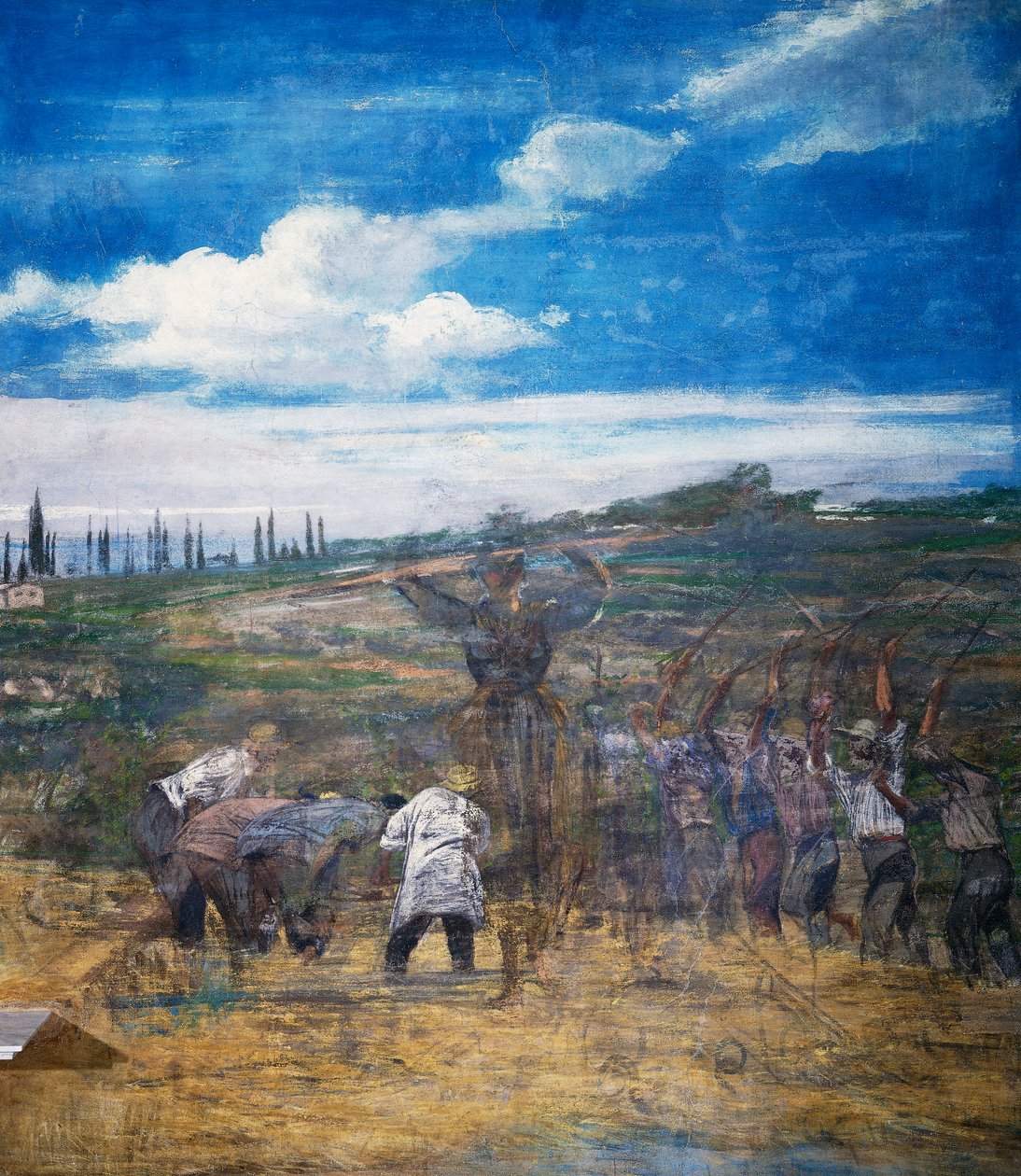 Graan dorsen door Giovanni Boldini