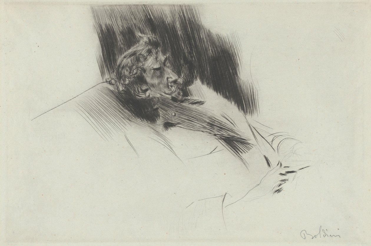 Whistler Slaapt door Giovanni Boldini