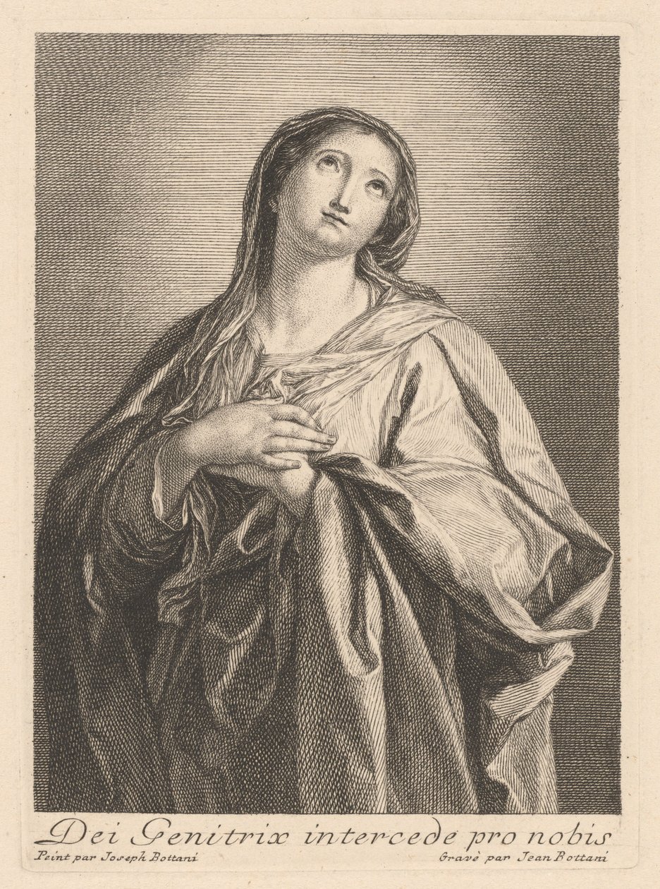 De Maagd door Giovanni Bottani, after Giuseppe Bottani