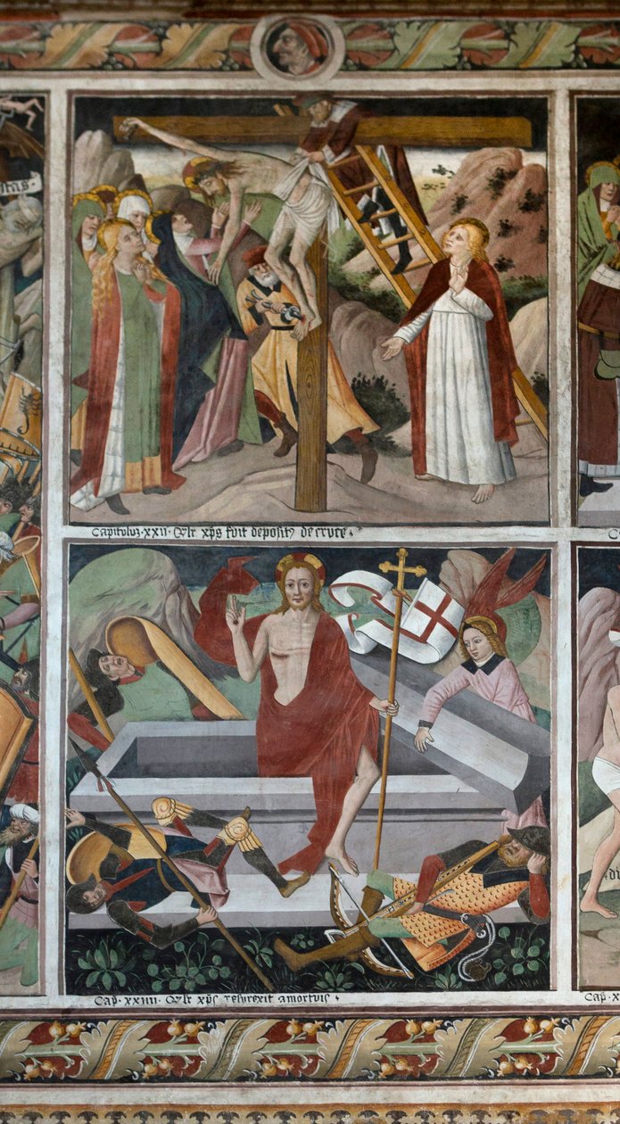 Scènes uit de Passie van Christus, ca. 1492 door Giovanni Canavesio