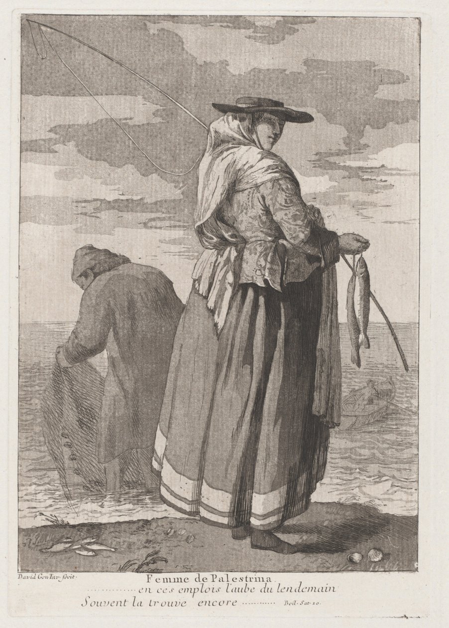 Vrouw uit Pellestrina door Giovanni David