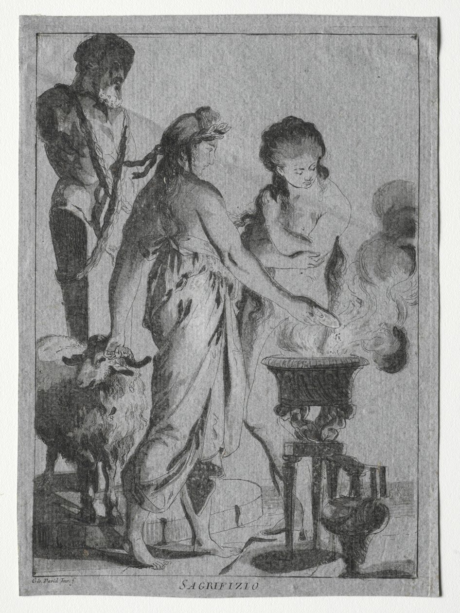 Offer, ca. 1775-1776 door Giovanni David
