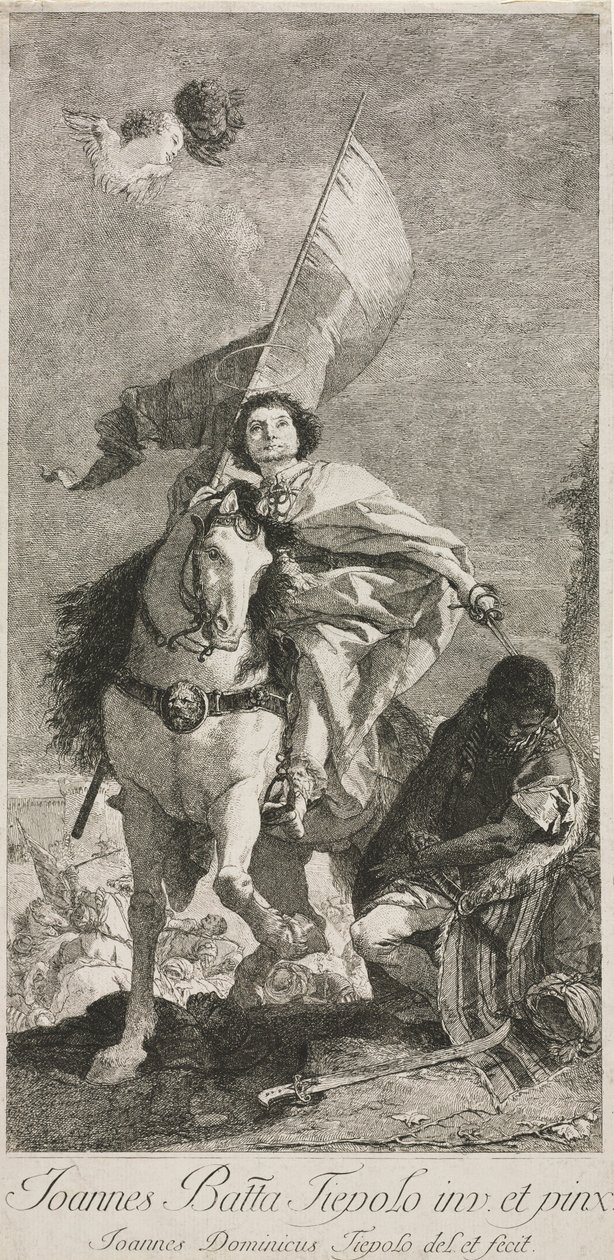 Sint-Jacques door Giovanni Domenico Tiepolo