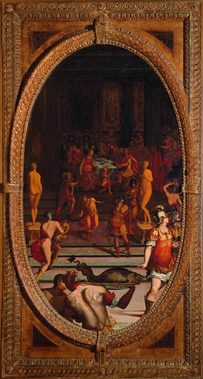 De ring van Samos Polycrates door Giovanni Fedini
