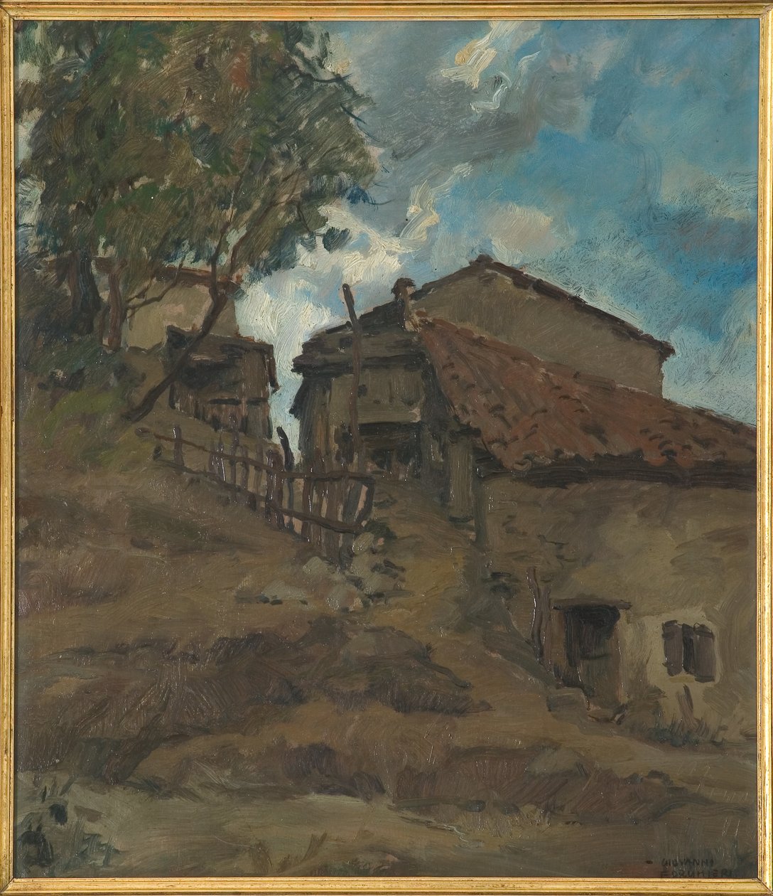 Traditioneel bergboerderij door Giovanni Forghieri