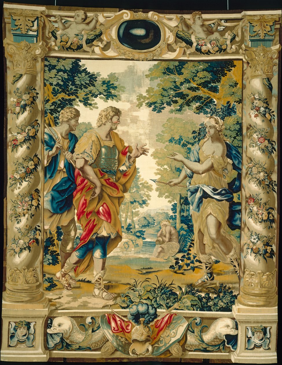 Dido en Aeneas door Giovanni Francesco (1610 62) Romanelli