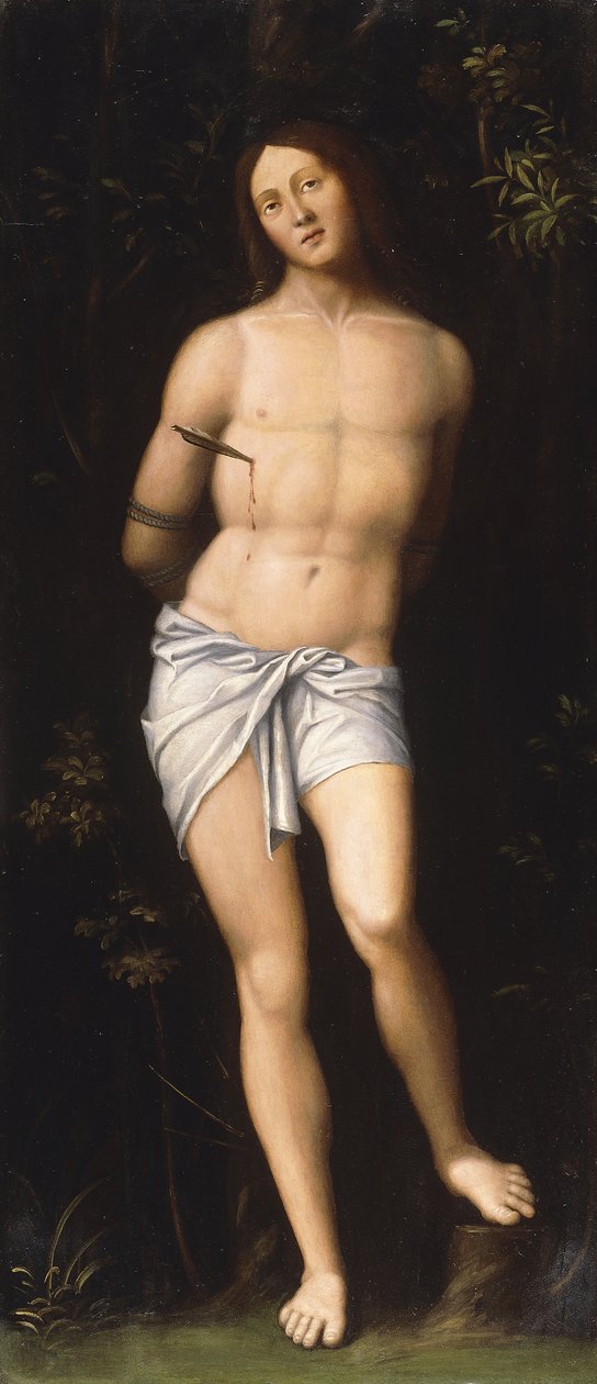Sint Sebastiaan door Giovanni Francesco Caroto