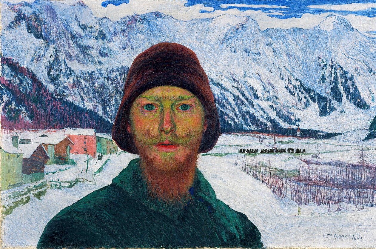 Zelfportret door Giovanni Giacometti