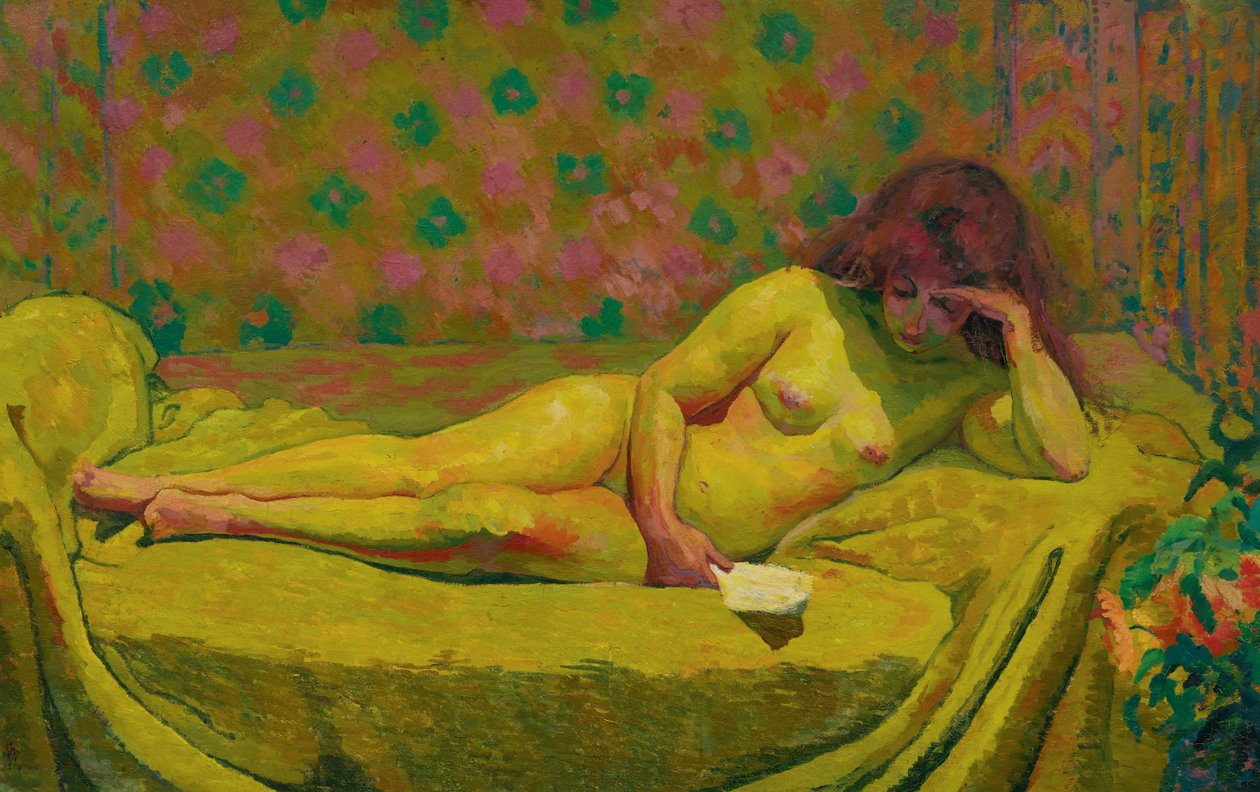 Theodora, 1914 door Giovanni Giacometti