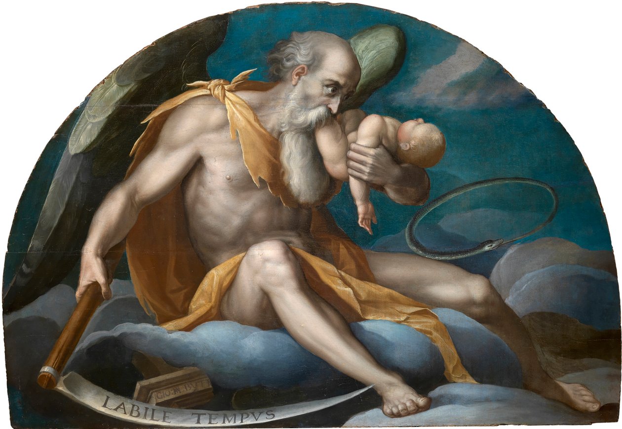 Chronos, 1582-1585 door Giovanni Maria Butteri