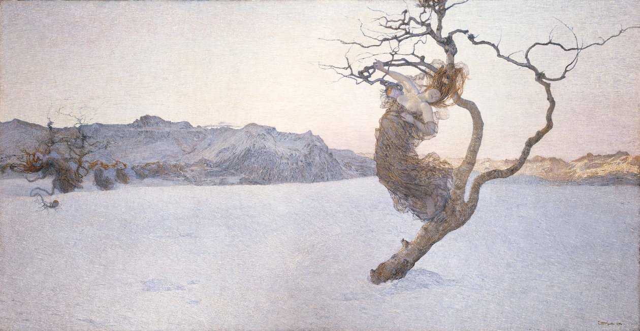 De Slechte Moeders door Giovanni Segantini
