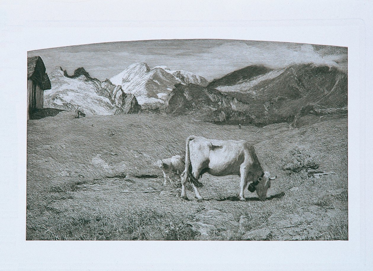 Lentewijde door Giovanni Segantini