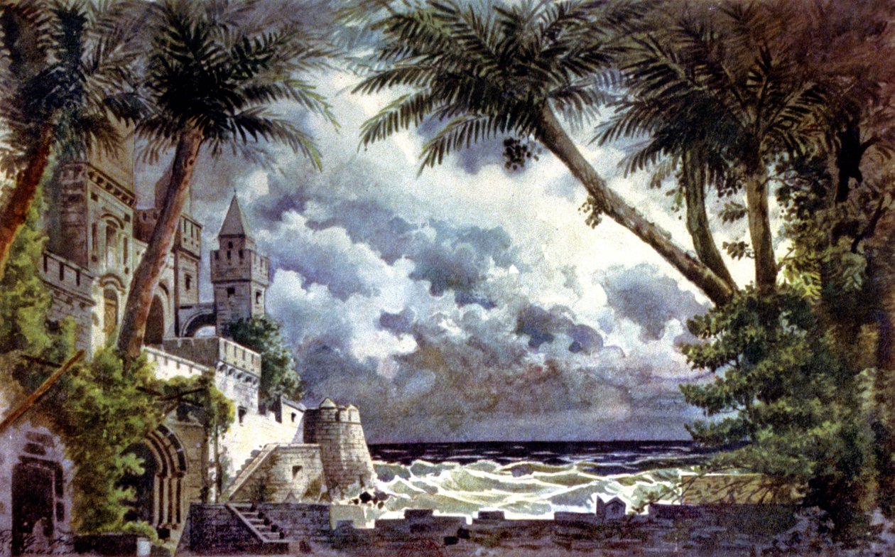 Othello, decorontwerp, ca.1920-30 door Giovanni Zuccarelli