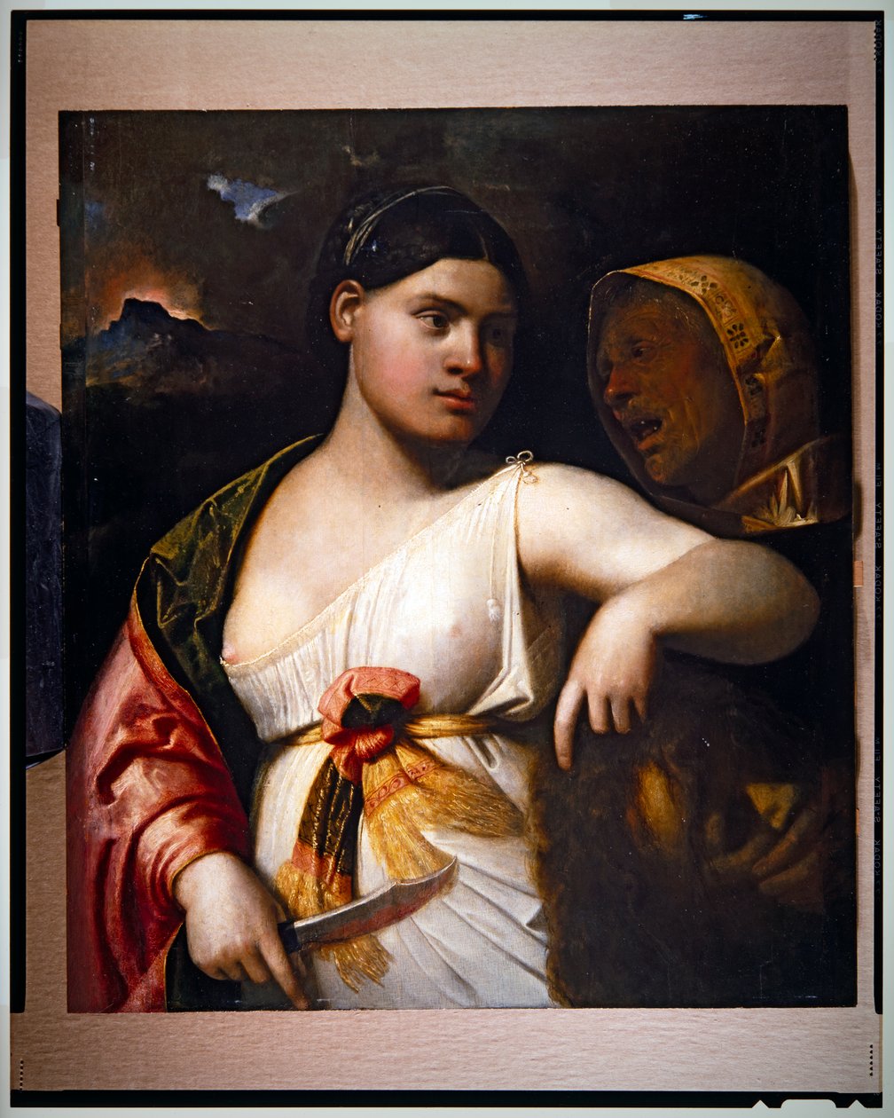 Judith en Holofernes door Giovanni de Busi Cariani